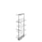 Rev-A-Shelf Steel, Silver, 15.59 in W, 50.75 in H, 21.72 in L, Silver 5750-14-CR-1 - alternate 1